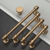 Amerdeco 10 Pack Dark Champagne Bronze Cabinet Pulls 3 Inch