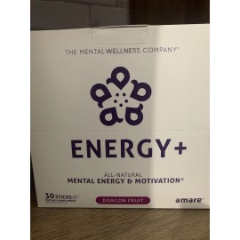 Amare Global Energy Dragon Fruit 30 SticksNIB Exp 11/25 Energy Boost $5 Shipping