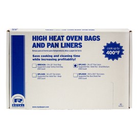 Royal Shallow, Full Pan High Heat Oven Pan Liner, 34 Inch W x 12 Inch L, Case of 100