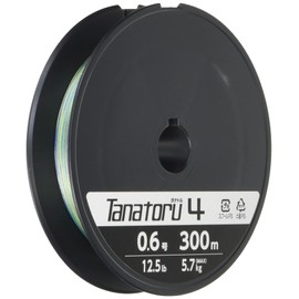 Shimano PL-F74R Tanatoru 4 PE Fishing Line, 984.3 ft (300 m), No. 0.6, 12.5 lbs (5.7 kg)