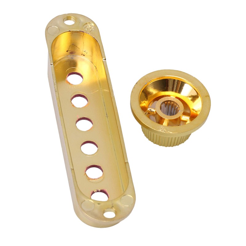 Lovermusic Golden Guitars Single Coil Pickup Cover String Spacing 48/50/52mm