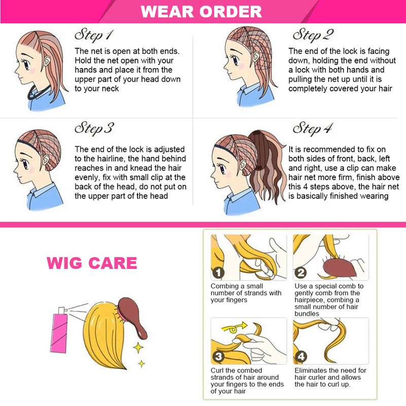 Curly Wavy Wigs Women Female Synthetic Hair Burgundy Wigs for