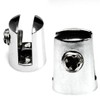 8pcs 4mm to 6mm Zinc Alloy Glass Shelf Support Chrome