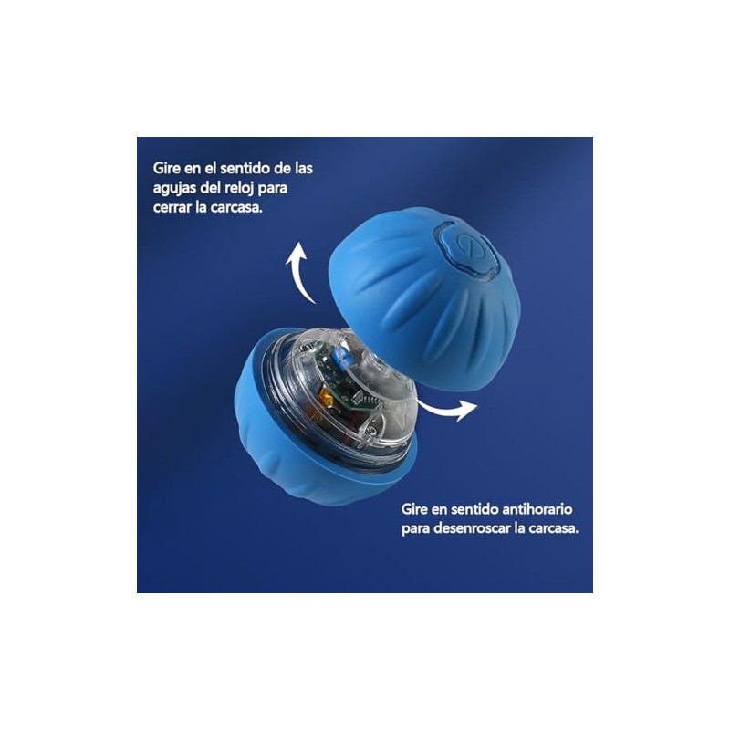 Pelota para Perro, Pelota de Juguete para Perros Inteligente, Juguete