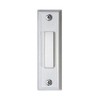Craftmade BS6-W Builder Surface Mount Rectangle Lighted Doorbell LED Push