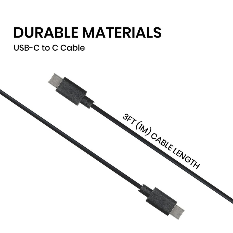 Perixx PERIPRO-410 USB C Male to USB C Male Cable