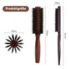2 Wildschweinborsten Bürste, Boar Bristle Brush, Teasing Hair Brush, Große