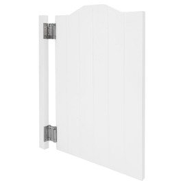 Swinging Door Partition Door Porch Entrance Swinging Door ONE Door White (White, 24.02 * 35.83in)