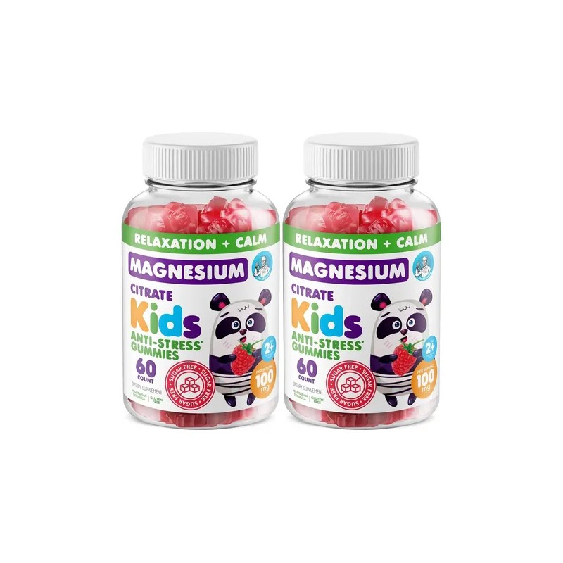 Dr Moritz Gomitas De Magnesio Sin Azucar 2 Pack