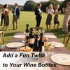 Hat Shaped Silicone Wine Bottle Stoppers – Funny Reusable Caps