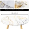 FwQoFvk Elastic Edge Round Tablecloth, Table Cover with Exquisite Patterns,