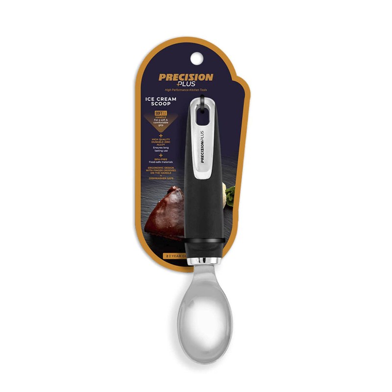 Tower T832215 Precision Plus Ice Cream Scoop, Ergonomic Design, Softtex