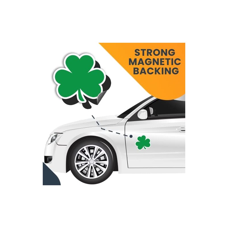 Magnet Me Up: Green Shamrock St. Patrick's Day Magnet Decal