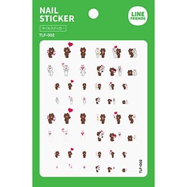 TOK|LINEFRIENDS ネイルステッカー TLF-002