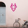 ANGDEST CLUB Decal Stickers of Dragon Head 22 (Pink) Premium