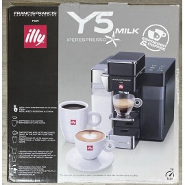 Illy Y5 Iperespresso Francis Francis Capsule Espresso & Coffee Machine Black