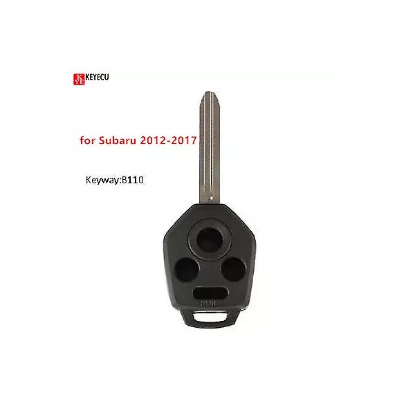 keyecu 10pc 4Button Replace Remote Key Shell Case Fob for
