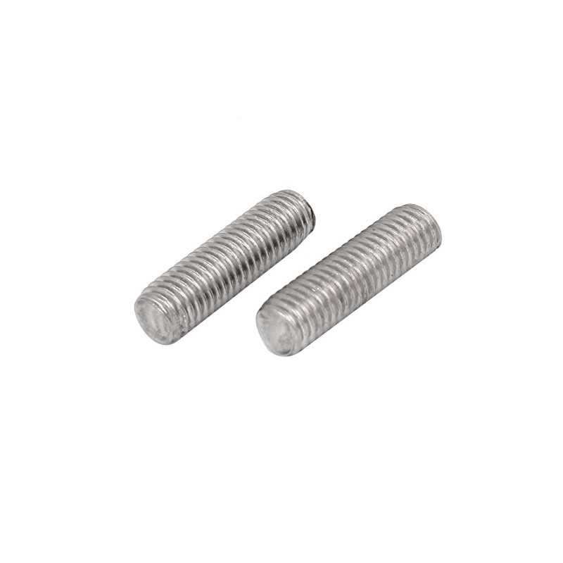 Sourcingmap M10 x 35mm 304 Stainless Steel Fully Threaded Rods