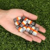 KAKASEA 10 Pcs Golf Ferrules,Golfing Club Ferrules Colorful Golfing Iron