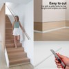 Silicone Flexible Quarter Round Molding, Self Adhesive Peel and Stick