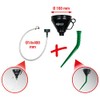 Universal funnel set, 3 pcs