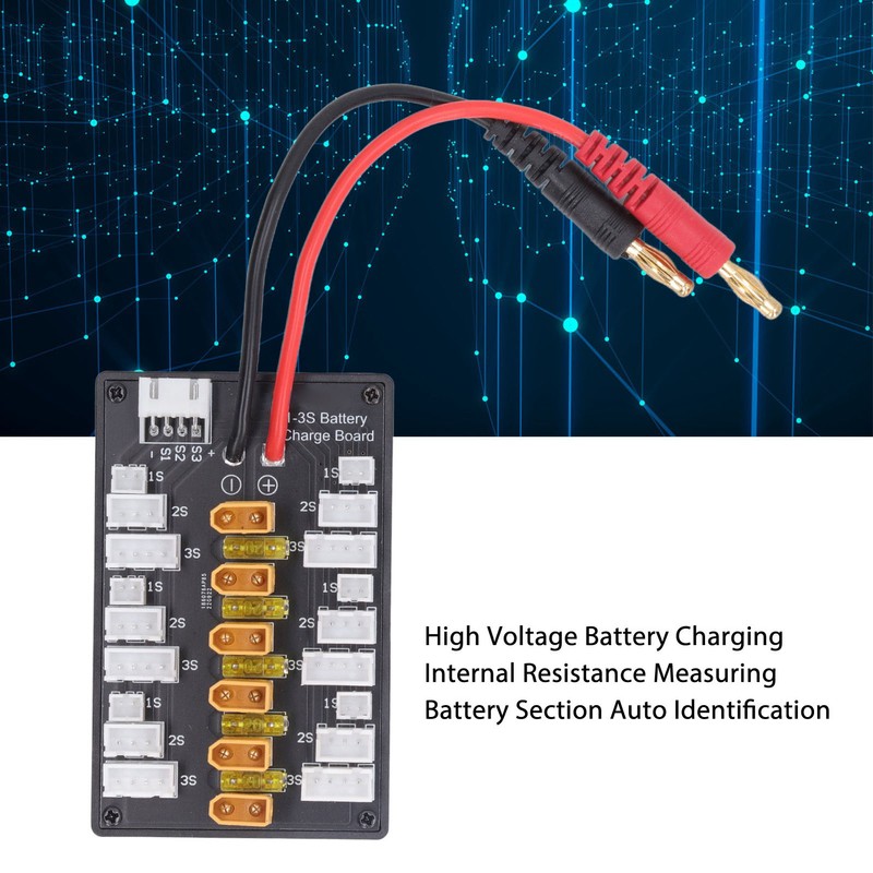 1‑3S Balance Parallel Charging Board Multifunctional Lithium Battery Charge Expansion