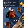 Electric Kettle, Aiheal Glass Kettle Temperature Control With 5 Colors