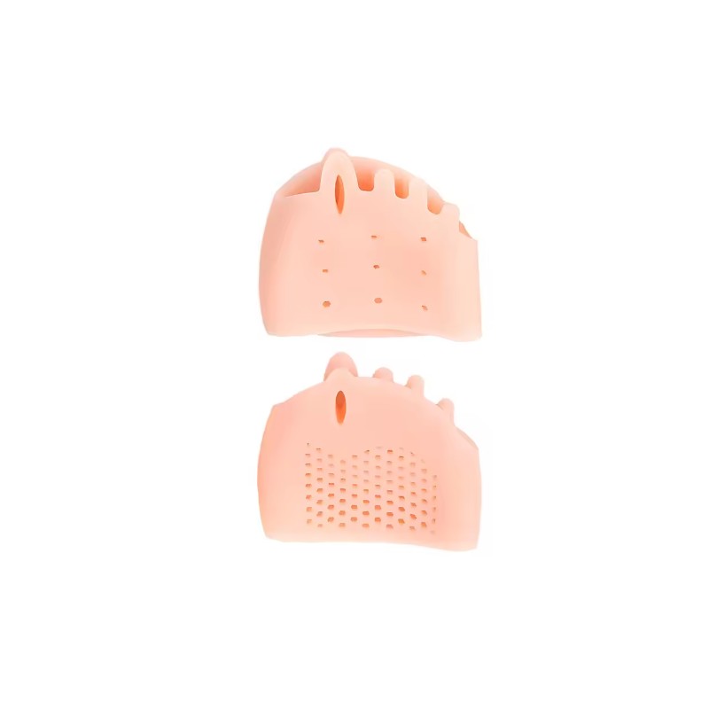 Silicone Toe Separator Forefoot Pad for Daily Comfort – Five-Hole