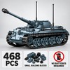 Military Armored Vehicle Building Block Model Kits, Small Brick Construction