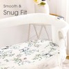 Stretchy Bassinet Mattress Sheets, Ultra Soft Bassinet Sheet 2 Pack,