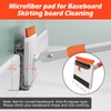 Qaestfy Wall & Baseboard Cleaner Mop Tool with 49'' Long