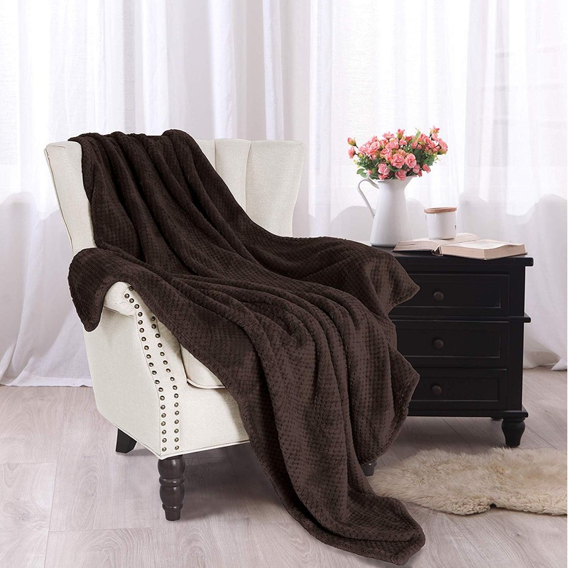 Exclusivo Mezcla Extra Large Fleece Throw Blanket, 127x178 CM Soft
