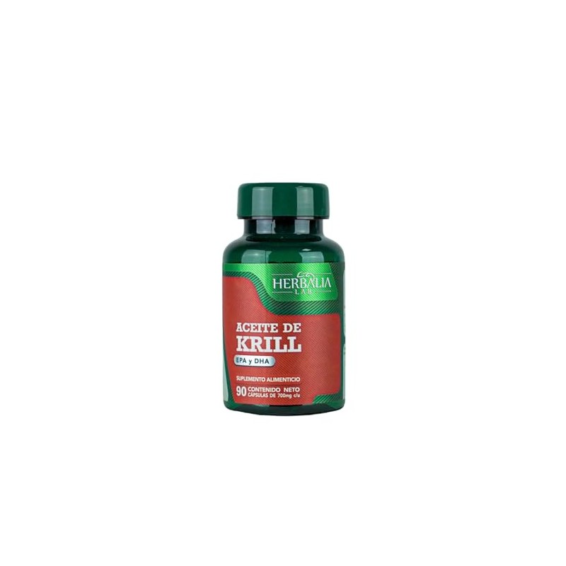 Aceite de Krill Puro Herbalia Lab - Rico EPA y