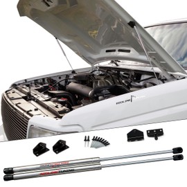 Redline Tuning 21-11033-03 Hood QuickLIFT Elite System Compatible with Ford F150 F250 Bronco 1992-1997 (Stainless Steel Struts)