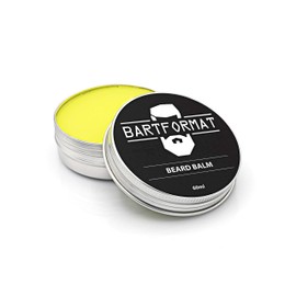 BARTFORMAT Men's Beard Balm with Shea Butter, Apricot, Jojoba and Argan Oil for Smooth Beard Hair - Perfect Beard Care and Styling - Absorbs Quickly - Particularly Economical