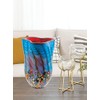 Dale Tiffany AV21007 Tangelo Hand Blown Art Glass Vase Multicolor