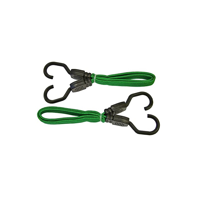 Faithfull TDBUNG24 61cm 24-inch Flat Bungee Cord - Green