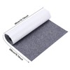 BENECREAT 15.7x78.7 Gray Self-Adhesive Felt Fabric Shelf Liner for Festival
