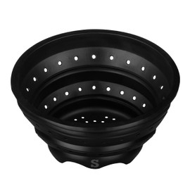 Sorted Collapsible Colander/Steamer - Black