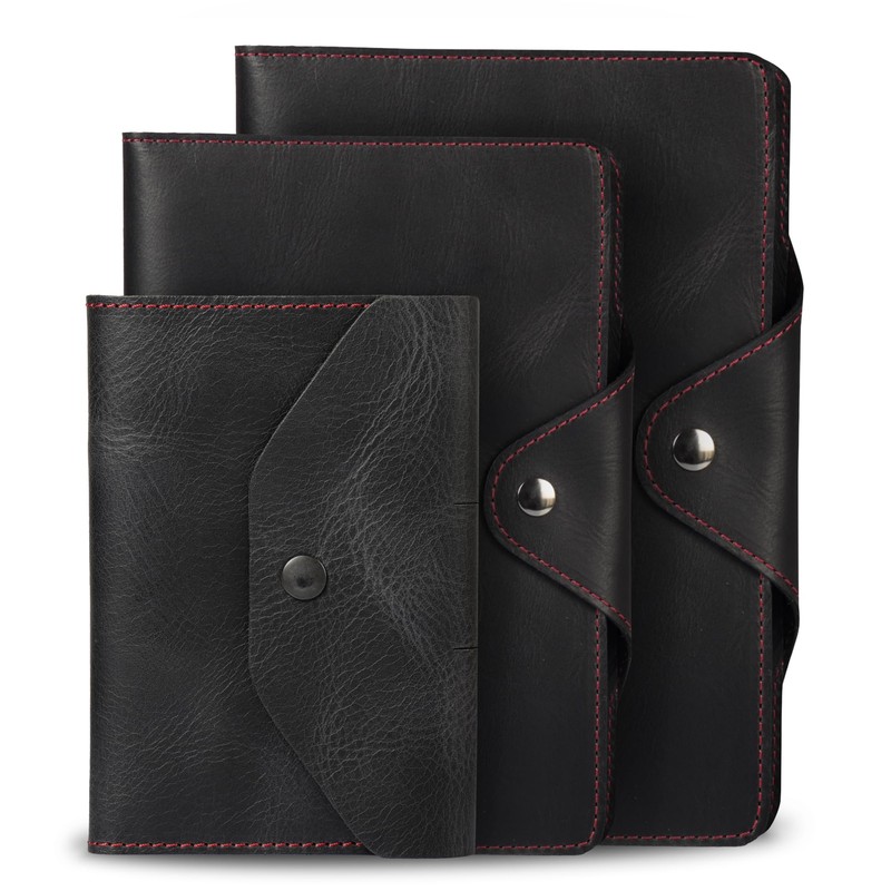 Londo Genuine Leather Writing Case, Conference Folder with Notepad, Notepad