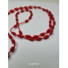 Rosario de Cordon Rojo Hecho a Mano 100% CALIDAD