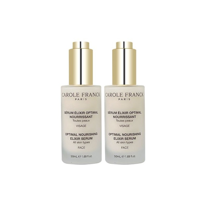 Carol Frank Optimal Nourishing Elixir Serum 50ml x 2 /