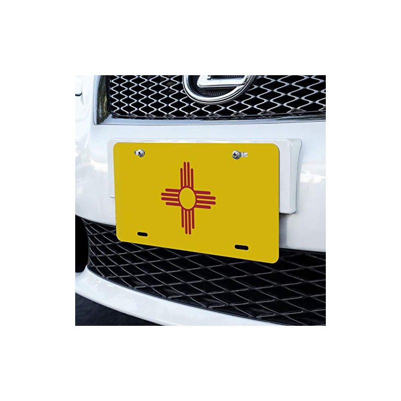 GRAPHICS & MORE New Mexico State Flag Novelty Metal Vanity