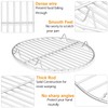 P&P CHEF 9 Inch Cooking Rack Round, Stainless Steel Round
