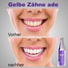 Purple Toothpaste White Teeth, Purple Teeth for Whitening Teeth, Purple