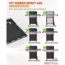 Full Size Griddle Insert for Weber Spirit 400 Series(2025 Models)