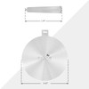 9.45inch Stainless Steel Induction Adapter Plate Heat Diffuser for Induction