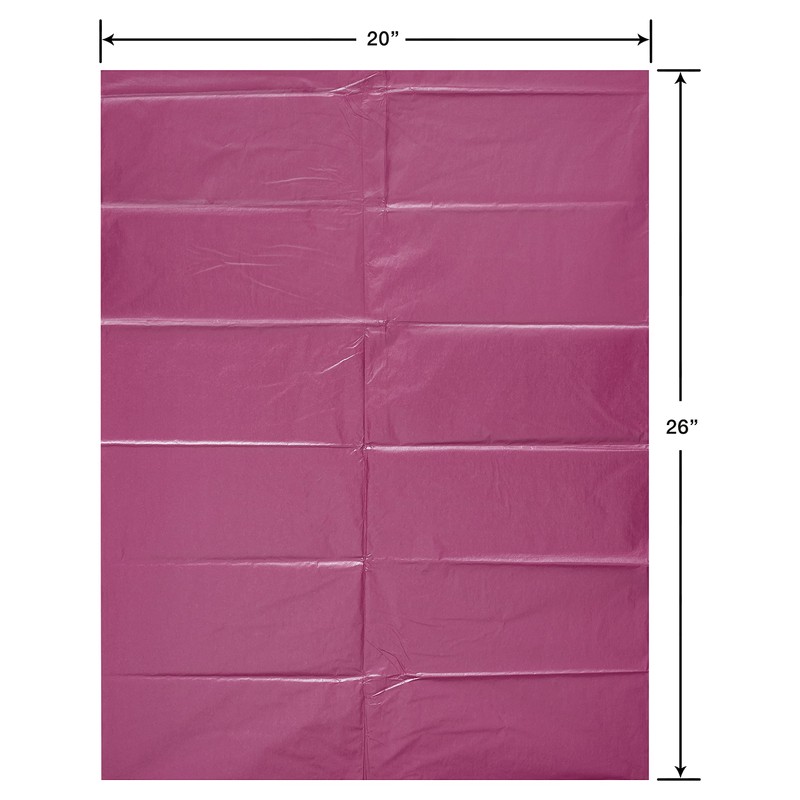 Papyrus 8 Sheet Sparkle Pink Tissue Paper for Gifts, Decorations,