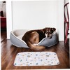 BUGUUYO Breathable Absorbent Potty Training Mat for Small Dogs Quick