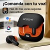 Audífonos inalámbricos bluetooth Occiam S36 In Ears, Color Negro -